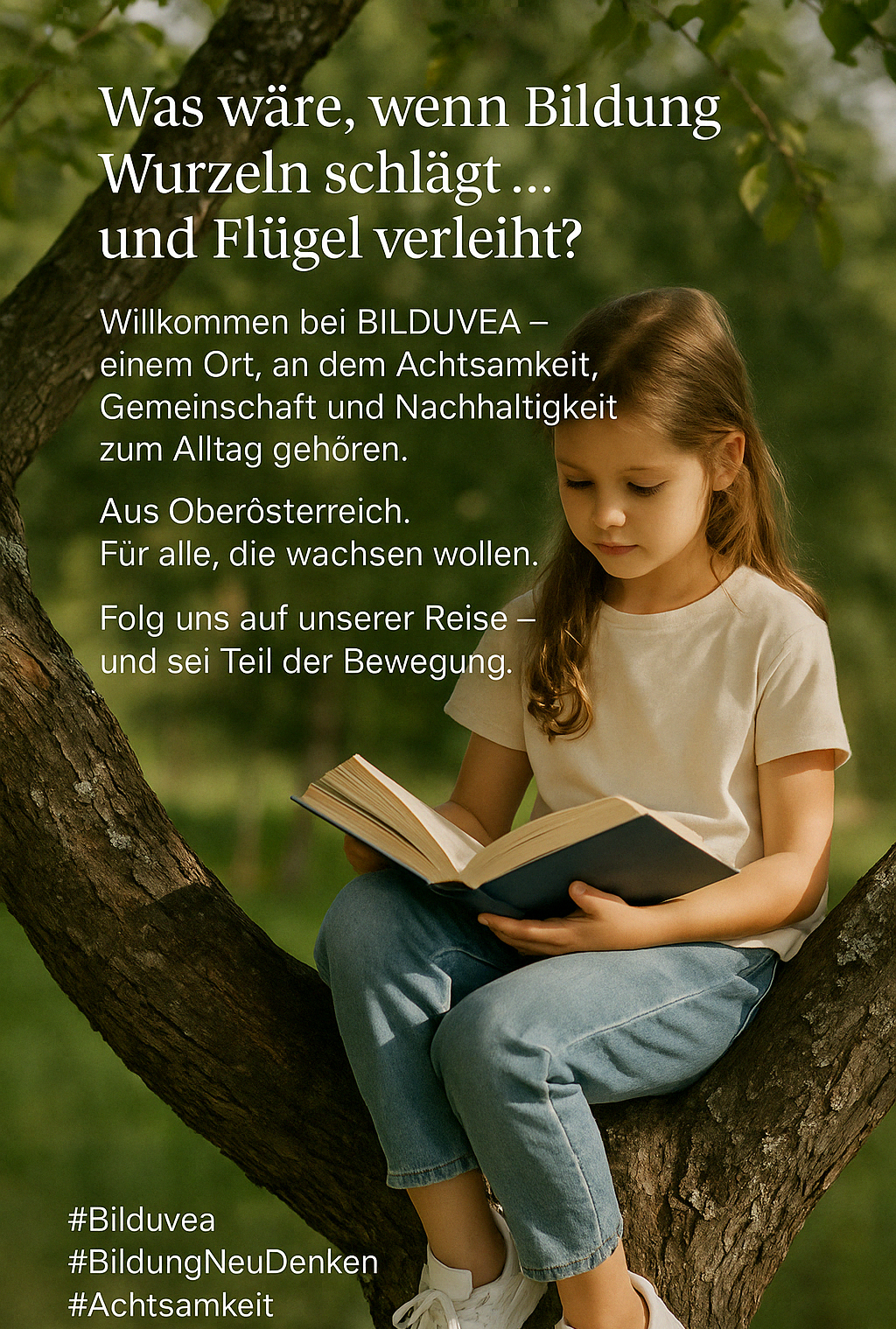 Kinder in einer nachhaltigen Lernumgebung